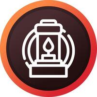 Lantern Creative Icon Design vector