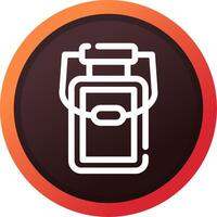 Milk Jar Creative Icon Design vector