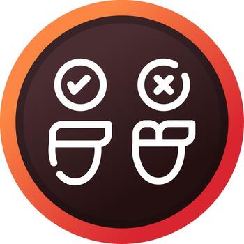 Selection Creative Icon Design vector