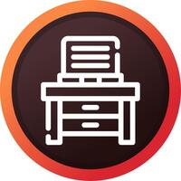 Workplace Creative Icon Design vector