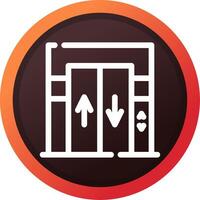 Elevator Creative Icon Design vector