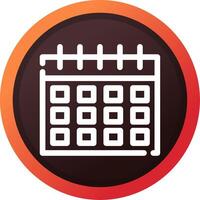 Calendar Creative Icon Design vector