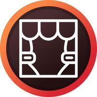 Stage Creative Icon Design vector