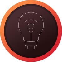 Smart Light Creative Icon Design vector