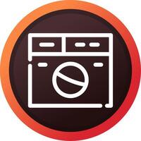 Laundry Creative Icon Design vector