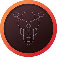 Motorbike Creative Icon Design vector