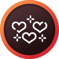 Heart Creative Icon Design vector