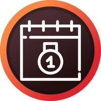 Calendar Creative Icon Design vector