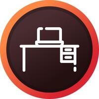 Desk Creative Icon Design vector