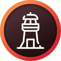 Lighthouse Creative Icon Design vector