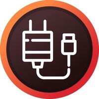 Charger Creative Icon Design vector