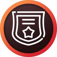 Line Brown Gradient Design vector
