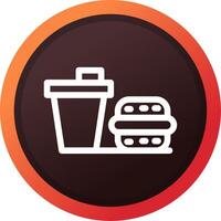 Take Away Creative Icon Design vector