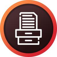 Project Inbox Creative Icon Design vector