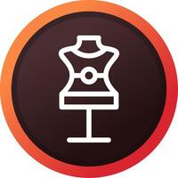Mannequin Creative Icon Design vector