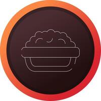 Mac N Cheese Creative Icon Design vector