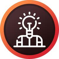 Idea Creative Icon Design vector