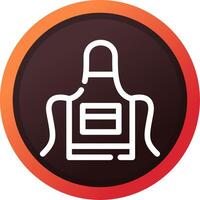 Apron Creative Icon Design vector