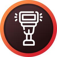 Camera Flash Creative Icon Design vector