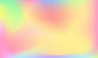 Holographic abstract background. Stylish holographic backdrop with gradient mesh vector