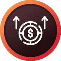 Cash Flow Creative Icon Design vector