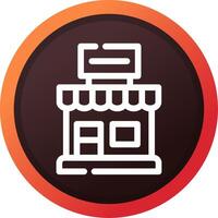 Store Creative Icon Design vector