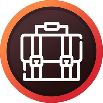 Line Brown Gradient Design vector