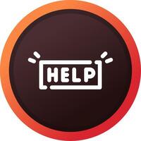 Help Creative Icon Design vector