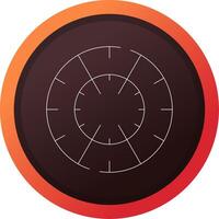Target Creative Icon Design vector