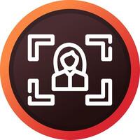 Portrait Creative Icon Design vector