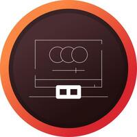 Digital Animation Creative Icon Design vector