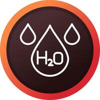 H2o Creative Icon Design vector