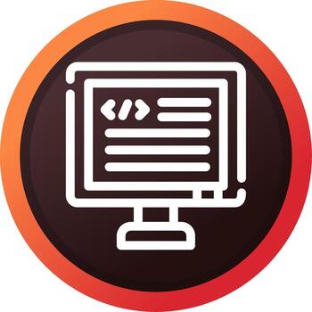 Code Creative Icon Design vector