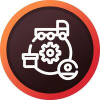 Supply Chain Creative Icon Design vector