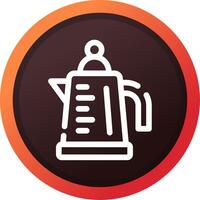 Kettle Creative Icon Design vector