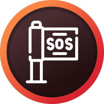 problema de diseño de iconos creativos vector