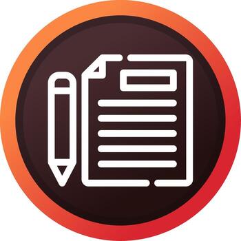 Script Creative Icon Design vector