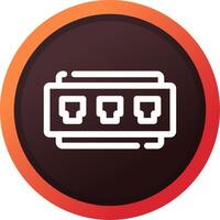 Hub Creative Icon Design vector