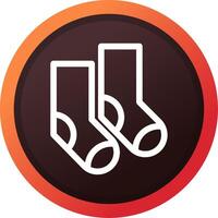 Socks Creative Icon Design vector