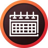 Calendar Creative Icon Design vector