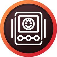 Baby Monitor Creative Icon Design vector