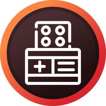 Patch Creative Icon Design vector