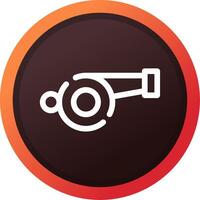 Whistle Creative Icon Design vector