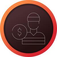 Theft Creative Icon Design vector