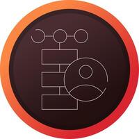 Client Database Creative Icon Design vector
