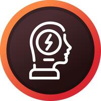 Brainstorm Creative Icon Design vector
