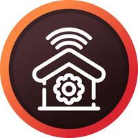 Home Automation Creative Icon Design vector