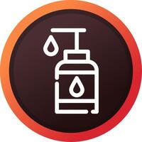 Hand Washer Creative Icon Design vector