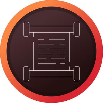 Scroll Creative Icon Design vector