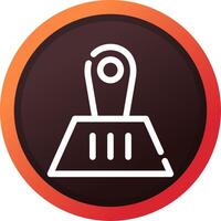 Garbage Picker Creative Icon Design vector